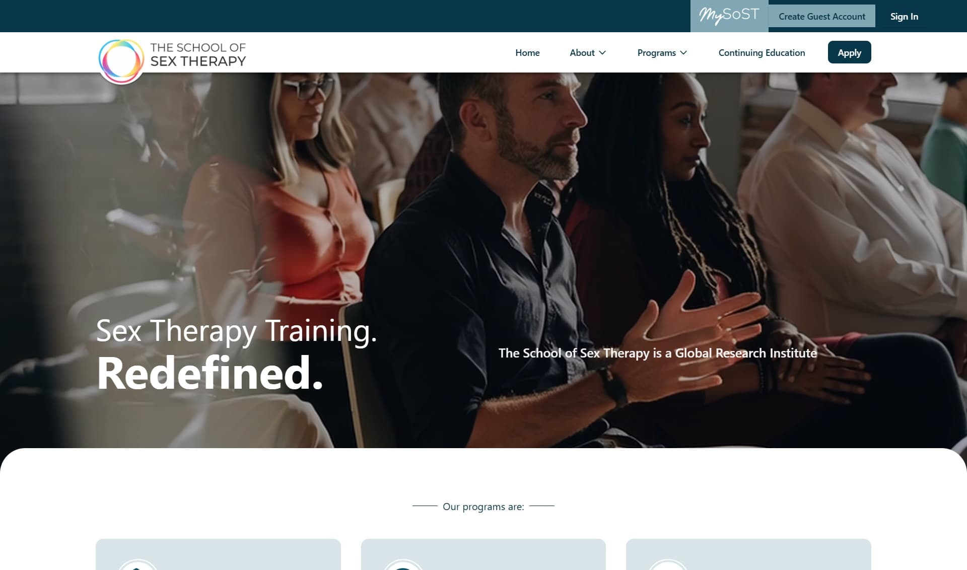 School of Sex Therapy Platform